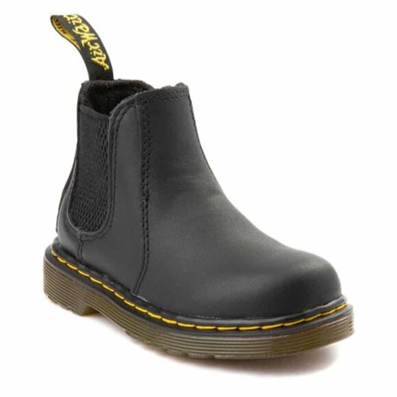 DR MARTENS INFANT TODDLER SOFTY T CHELSEA BLACK BOOTS 5 NEW - Picture 1 of 8